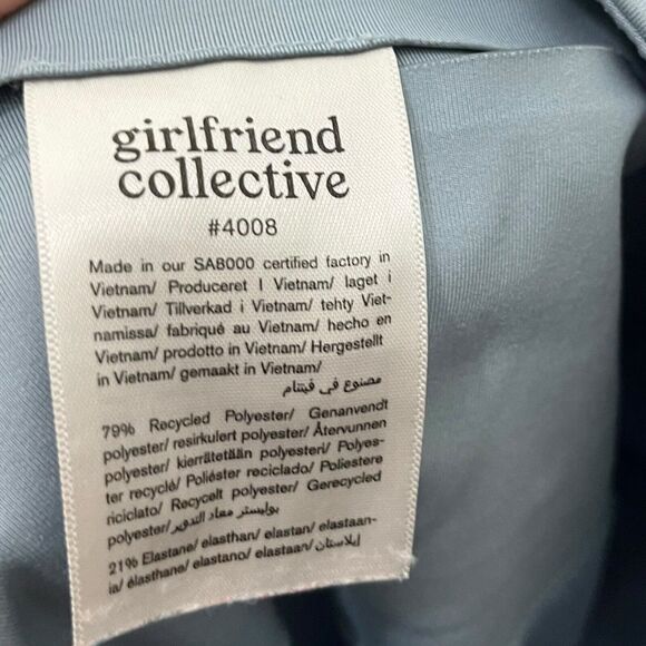 Girlfriend Collective Compressive Leggings Women’s Small Blue High Waist Cropped - Picture 9 of 11